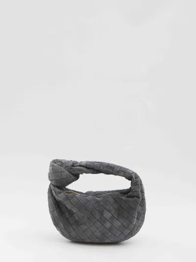 Bottega Veneta Women Graphite Mini Jodie Bag In Gray