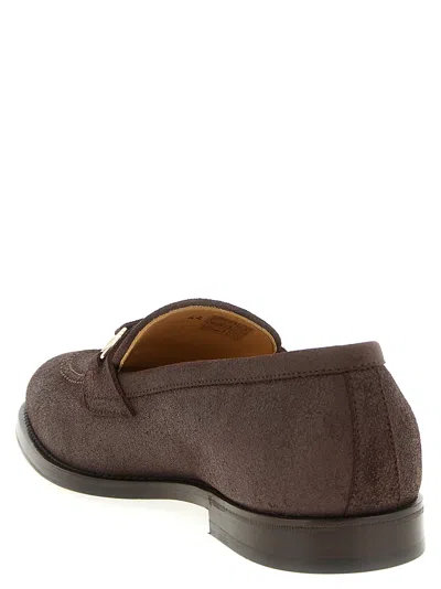 Brunello Cucinelli 'penny Loafer' Loafers In Brown