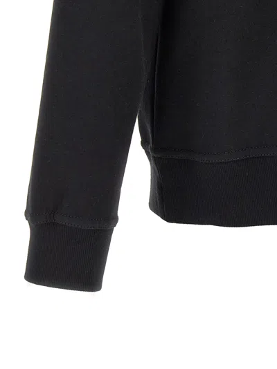 Brunello Cucinelli Navy Blue Zip-up Hoodie  In Blue