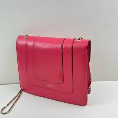 Bvlgari Women Pre-loved Bag Very Good Condition In Red