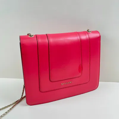Bvlgari Women Pre-loved Bag Very Good Condition In Red