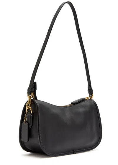 Coach Jimmy Choo Elisa Silver Shoe With 45mm Heel In Black