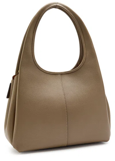 Coach Lana 23 Pebbled Leather Top Handle Bag In Brown