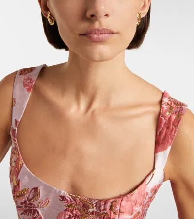 Oscar De La Renta Looped Teardrop Earrings In Gold