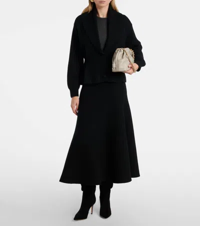 Lisa Yang Alessandra Cashmere Cardigan In Black