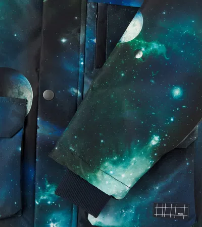 Molo Heiko Printed Ski Jacket In Multi