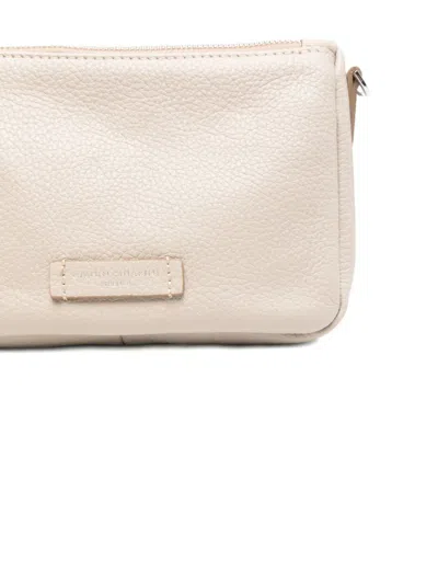 Gianni Chiarini Logo-patch Crossbody Bag In Neutral