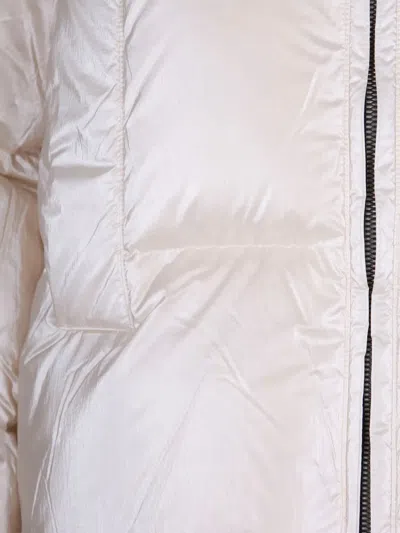 K-way Giubbino Lethille Thermo Pearly White Gardenia Combo In Neutral