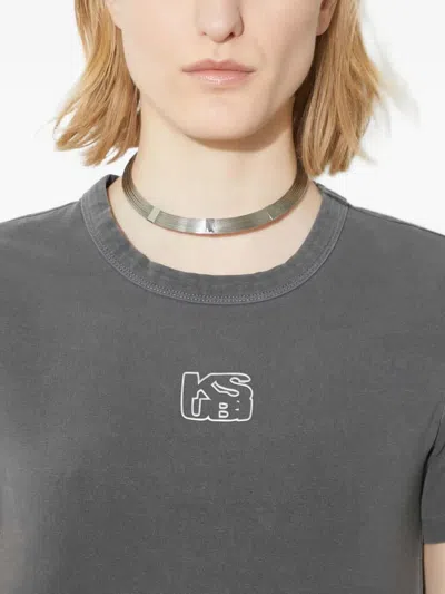 Ksubi Graphic T-shirt In Gray