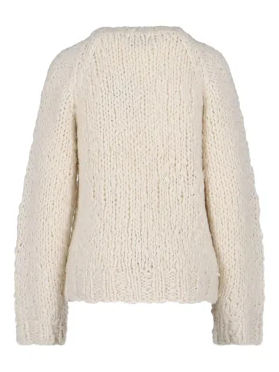 Lvir Alpaca Blend Sweater In Neutral