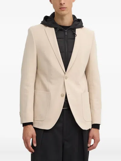Karl Lagerfeld Pocket Single-breasted Blazer In Multi
