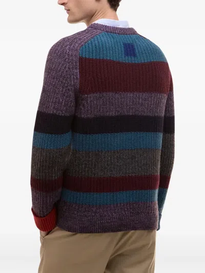 Barbour Striped Wool Sweater In Multi