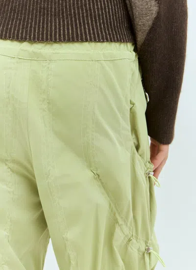 Charlie Constantinou Men Adjustable Fit Cord Pants In Green