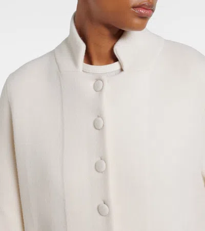 Lisa Yang Rhea Cashmere Coat In White