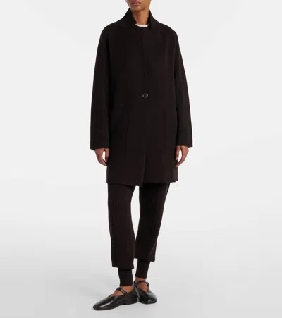 Lisa Yang Anni Cashmere Coat In Black