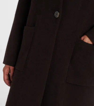 Lisa Yang Anni Cashmere Coat In Black