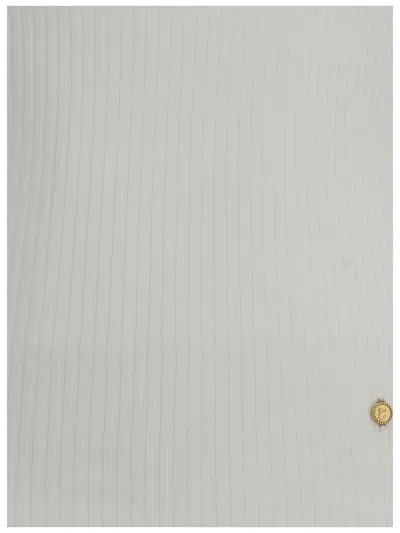 Chloé Women Cotton Tank Top In White