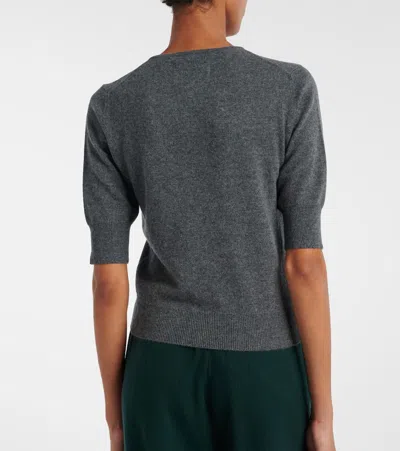 Extreme Cashmere Mel Cashmere Top In Gray