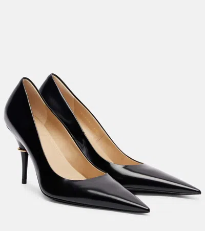 Balenciaga Avenue 90 Leather Pumps In Black