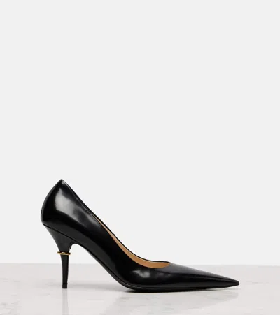 Balenciaga Avenue 90 Leather Pumps In Black