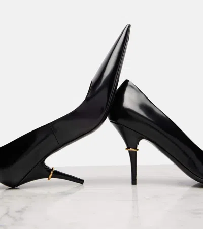 Balenciaga Avenue 90 Leather Pumps In Black