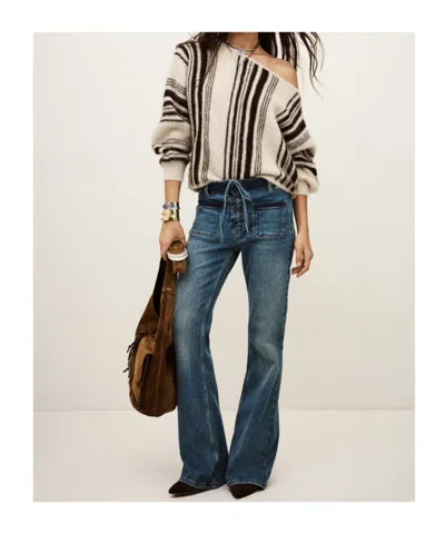 Bash Off-the-shoulder Sweater In Multi