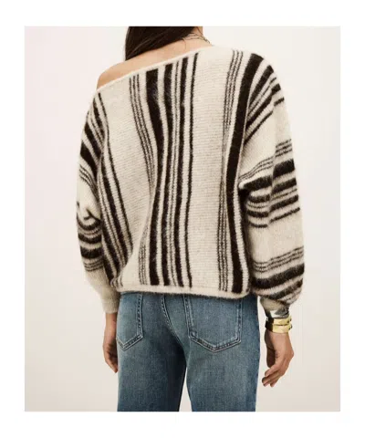 Bash Off-the-shoulder Sweater In Multi