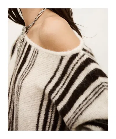 Bash Off-the-shoulder Sweater In Multi