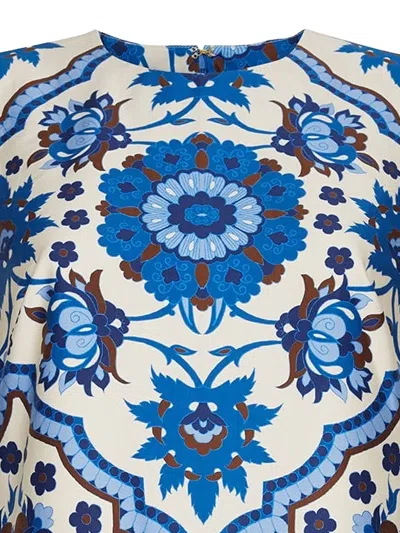 Cara Cara Floral-print Sleeveless Top In White