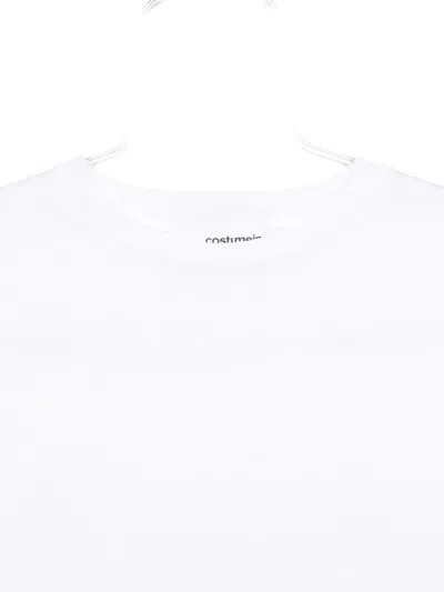 Costumein Round-neck T-shirt In White