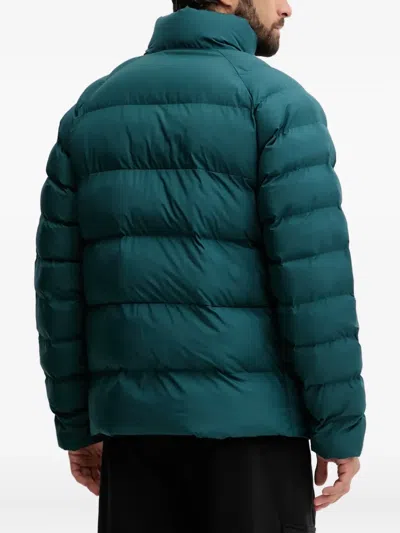 Puma Mono Zip Puffer Jacket In Green
