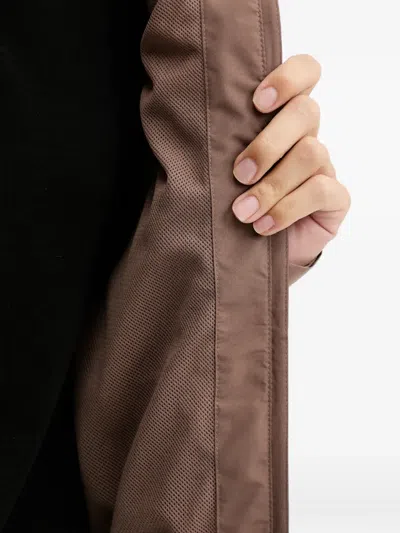 Adidas Originals Hooded Zip Jacket In Brown