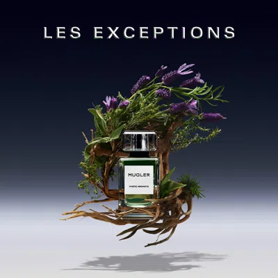 Mugler Mystic Aromatic Eau De Parfum Grey Amber & Aromatic Wind In Green