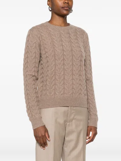 Max Mara Sweater  Woman Color Beige In Neutral