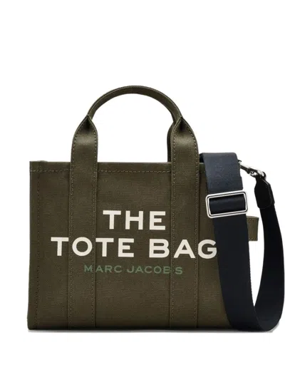Marc Jacobs The Canvas Medium Tote Bag In Green Canvas  In Green
