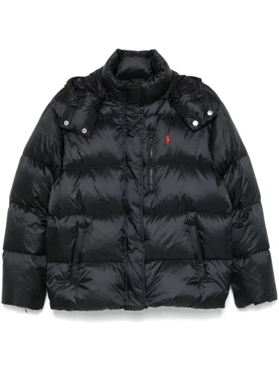 Polo Ralph Lauren Down-padded Puffer Jacket In Black