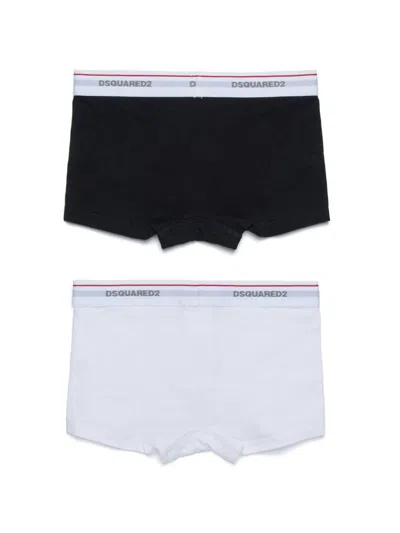 Dsquared2 Kids Set Of 2 Printed Boxers In Multi