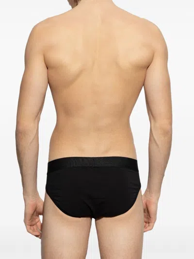 Dsquared2 Dsquared Black Slip With Waistband In Black