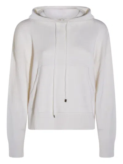 Antonelli White Manlio Wool Sweatshirt In White