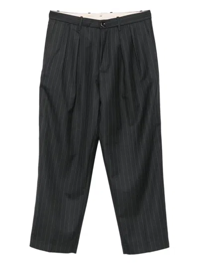 Nine Inthe Morning Nine In The Morning Black Trousers With Pleats And In Gray