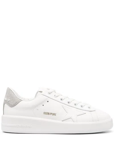 Golden Goose Pure Star Low-top Sneakers In White