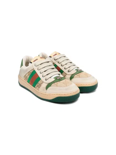 Gucci Kids Sneakers Screener In Multi