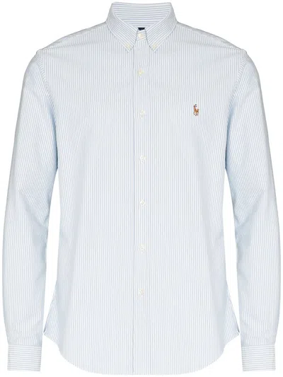 Polo Ralph Lauren Sport Shirt Long Sleeve In White