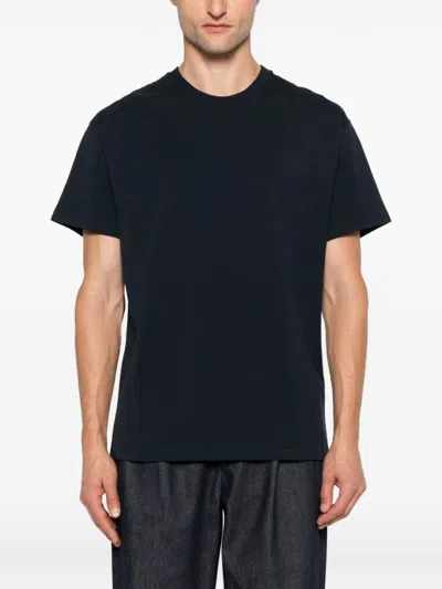 Givenchy Cotton Crew Neck T-shirt In Blue