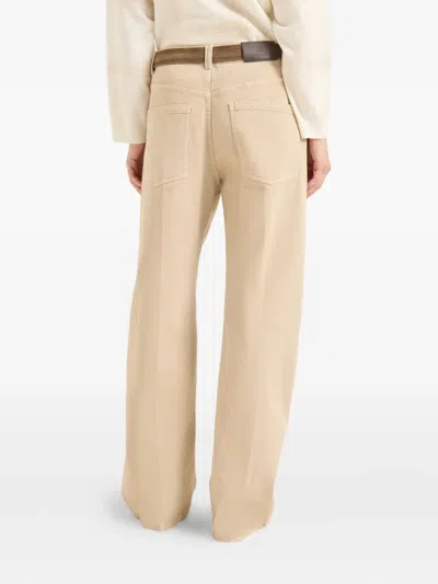 Brunello Cucinelli Multi-pocket Casual Pants In Neutral