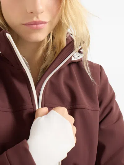 Brunello Cucinelli Mountain Outerwear Jacket In Brown