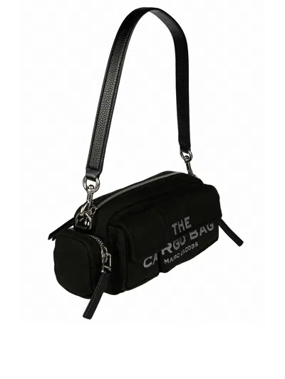Marc Jacobs Cargo Canvas Shoulder In Black