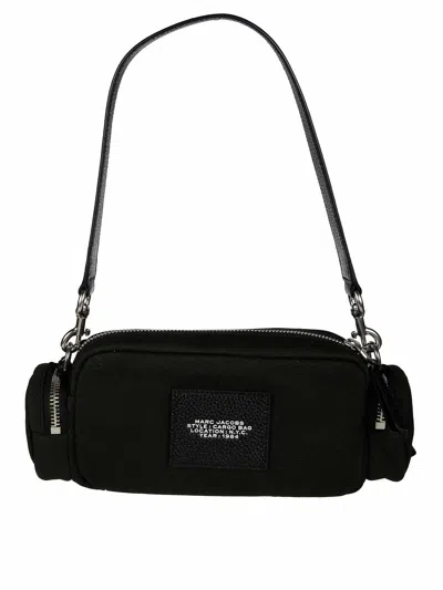 Marc Jacobs Cargo Canvas Shoulder In Black
