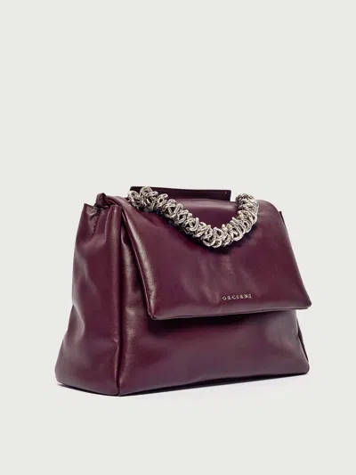 Orciani Sveva Bag Map M In Red