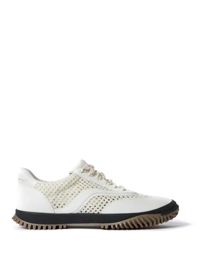 Stella Mccartney S Wave Sport Sneakers With Mesh Panels In White